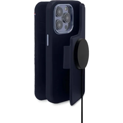 Afbeelding van Decoded Drop Protection Magsafe Wallet iPhone 14 Pro Max Steel Blue