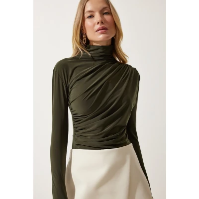 Afbeelding van Happiness Istanbul FF00135 Volwassenen Vrouwen single Khaki 38