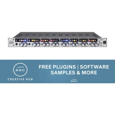 Afbeelding van Audient ASP880 8 ch MicPre/AD Converter Studio preamps