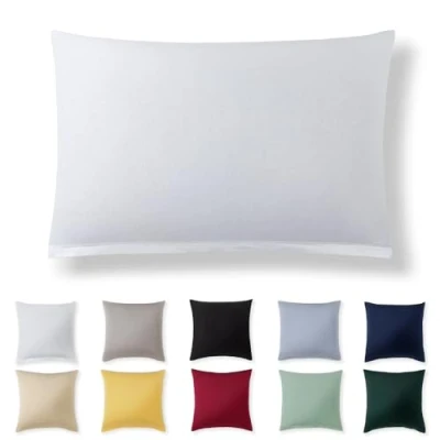 Afbeelding van Alreya jersey kussensloop met ritssluiting 50 x 70 cm wit 100% katoen, kussensloop, hoofdkussensloop, superzachte
