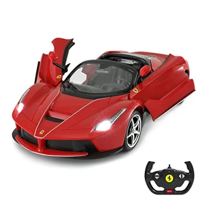 Afbeelding van RASTAR Ferrari drifting RC auto, 1/14 LaFerrari Aperta afstandsbediening auto cabriokap, open deuren, werklampen