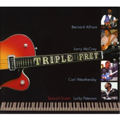Afbeelding van Bernard Allison &amp; Larry McCray, Carl Weathersby Triple Fret (CD)