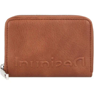 Afbeelding van Desigual portemonnee met logo cognac