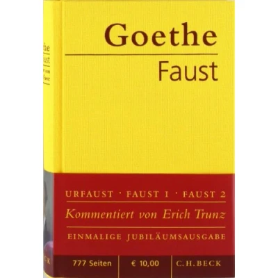 Afbeelding van Faust: Der Tragödie erster und zweiter Teil. Urfaust