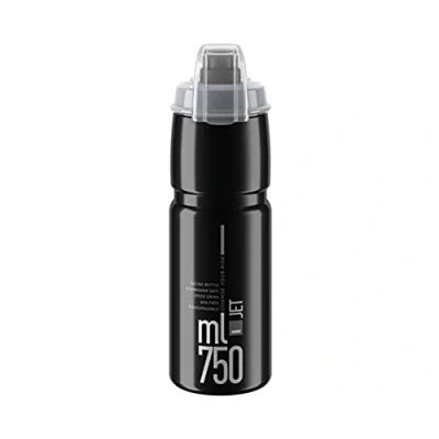 Afbeelding van ELITE Jet Biologisch afbreekbare MTB, zwart met grijs logo 750 ml, 709712