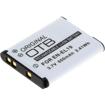 Afbeelding van OTB Camera accu compatibel met Nikon en EL19 Sony NP BJ1 / 650 mAh