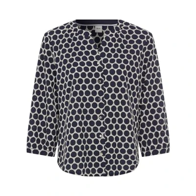Afbeelding van BRAX Style Velia Blouse, Dames, Maat: 42, Navy