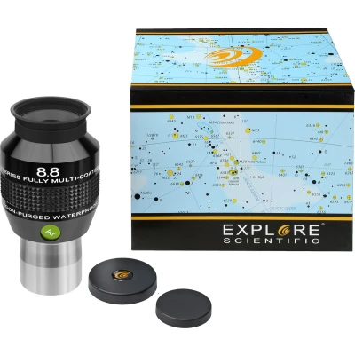 Afbeelding van Explore Scientific 82 AR oculair met hoogwaardige meerlaagse coating, waterdicht beschermgas gevuld.