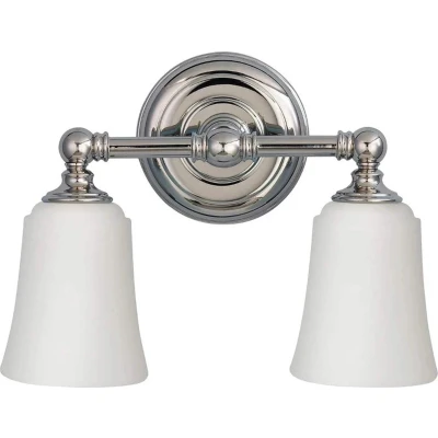 Afbeelding van FEISS LED badkamer wandlamp Huguenot Lake, 2 lamps
