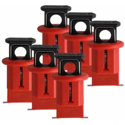 Afbeelding van BRADY 090851 miniatuurvergrendelingssysteem voor stroomonderbrekers Pin Out Wide 21,08 mm (6 st.)