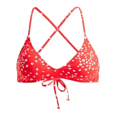 Afbeelding van Roxy Beach Classics Strappy Bikinitop, Dames, Maat: Medium, Poppy red