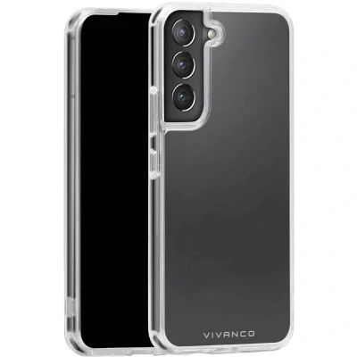 Afbeelding van Vivanco Safe Steady Backcover Samsung Galaxy S22+ Transparant Inductieve lading