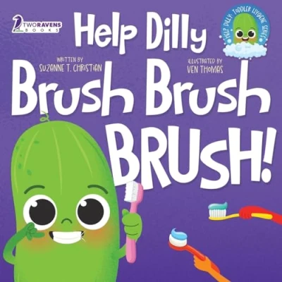 Afbeelding van Help Dilly Brush Brush!: A Fun Read Aloud Toddler Book About Brushing Teeth (Ages 2 4)