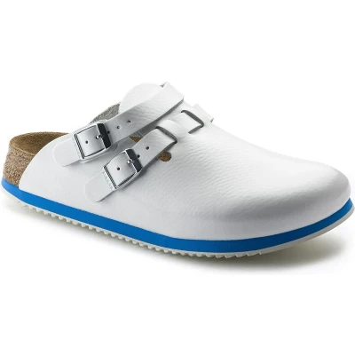 Afbeelding van Birkenstock Kay SL Werkklompen White Regular fit Wit Leer Maat 42