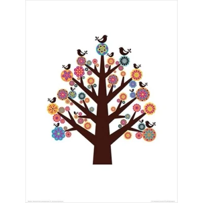 Afbeelding van Kunstdruk Valentina Ramos Tree of Flowers 30x40cm