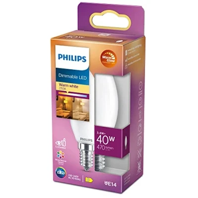 Afbeelding van Philips Led Classic 40W B35 E14 Fr Wgd90 Srt4 Verlichting