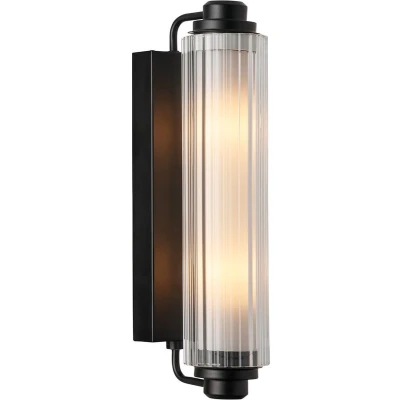 Afbeelding van Nordlux Nimal wandlamp 2xE14 zwart