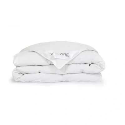Afbeelding van Snoozing Olympus Dons Dekbed Lits jumeaux 240x200 cm Wit