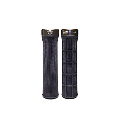 Afbeelding van All Mountain Style Lichte AMS Berm Grips voor MTB Veilige en Duurzame Grip, Geschikt Mountain, Enduro &amp; Downhill, 135mm Lengte Slechts 100g Red Bull Rampage Zwart