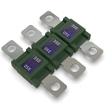Afbeelding van Auprotec Mega Krachtstroomzekering, schroefzekering, 80 A 500 A, 350 groen, 3 stuks