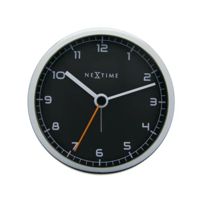 Afbeelding van Nextime wekker klok Company alarm Zwart