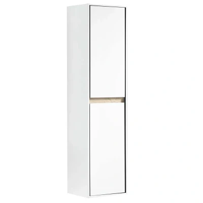 Afbeelding van Differnz Providence hoge kast wit l/r