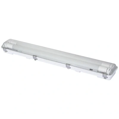 Afbeelding van Sygonix LED kuiplamp voor vochtige ruimte T8 18 W Neutraalwit Grijs