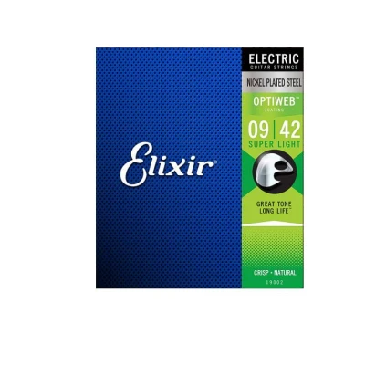 Afbeelding van Elixir 19002 Electric NPS Optiweb Super Light 9 42 snarenset