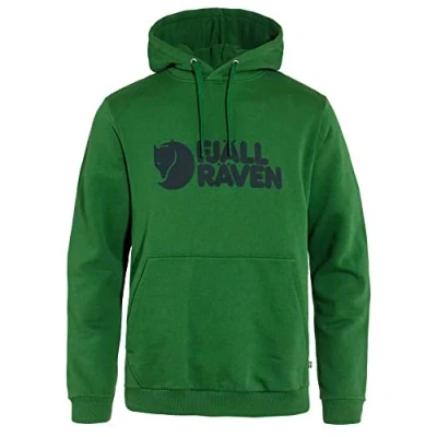 Afbeelding van Trui Fjallraven Men Logo Hoodie Palm Green M