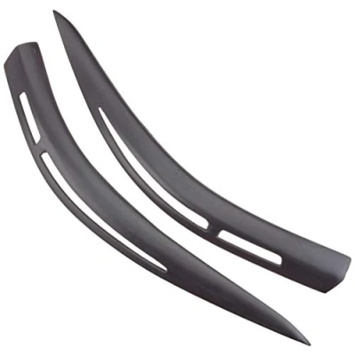 Afbeelding van Koplampspoilers compatibel met BMW 5 Serie E60/E61 Sedan/Touring 2003 2010 (ABS)