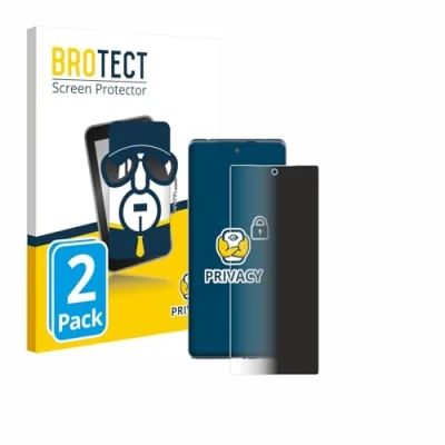 Afbeelding van BROTECT privacy screenprotector voor HTC U24 Pro Folie Beschermfolie Blauwlichtfilter (2 Stuks)