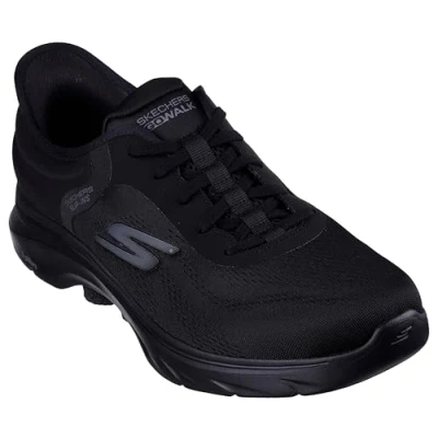 Afbeelding van Skechers Heren Go Walk 7 Sneaker, Zwart, 44 EU