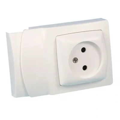 Afbeelding van Legrand Stopcontact Oteo 2p Zonder Randaarde Dlp Wit