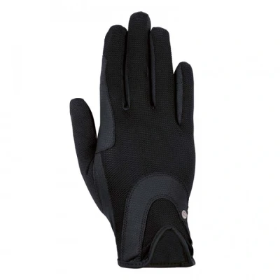 Afbeelding van HKM Handschoenen Grip Mesh Zwart 6