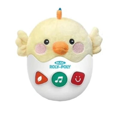 Afbeelding van Muzikale Knuffel 22 cm Kuiken
