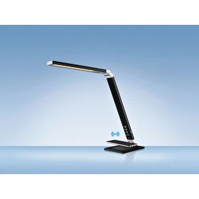 Afbeelding van Bureaulamp Hansa ledlamp Magic plus zwart