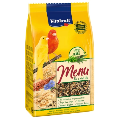 Afbeelding van Vitakraft Kanaries Premium Menu Vogelvoer 1 kg