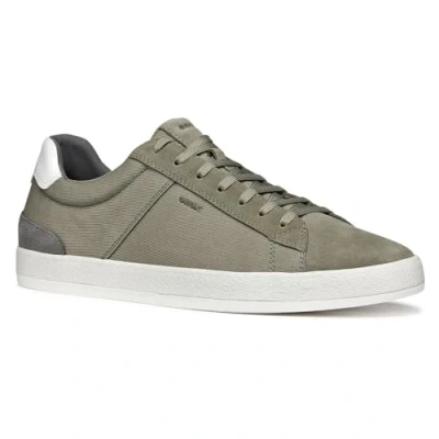 Afbeelding van Geox U Serifos Sneakers laag, Heren, Maat: 46, Sage Leer en textiel
