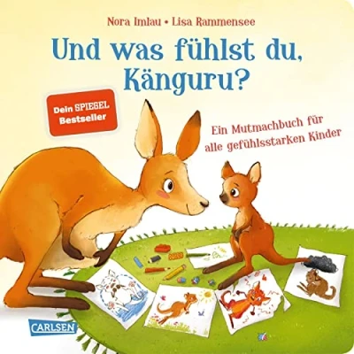 Afbeelding van Und was fühlst du, Känguru?: Ein Mutmachbuch für alle gefühlsstarken Kinder Liebevolles Pappbilderbuch, das Kindern ab 2 dabei hilft, mit ihren Gefühlen umzugehen