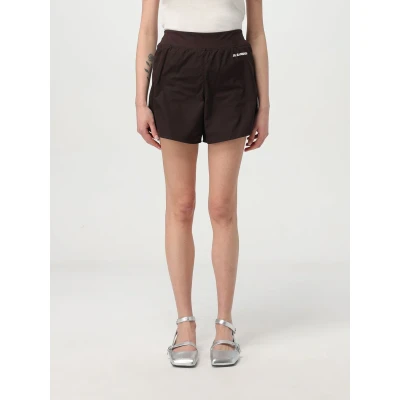 Afbeelding van Relaxed Fit Solid Cotton Shorts with Elasticated Waistband and Logo