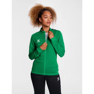 Afbeelding van Hummel Authentic ZIP Trainingsvest, Dames, Maat: 44, Jelly bean