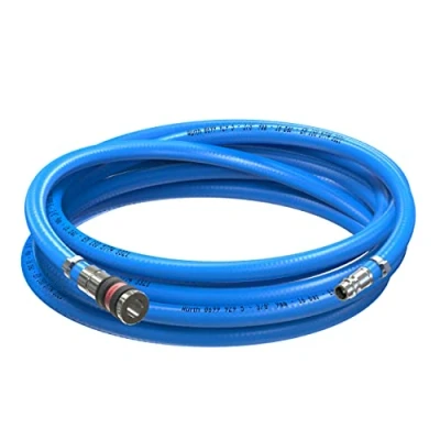 Afbeelding van AUPROTEC Persluchtslangset, 9 mm diameter, binnen, 10 m, pvc slang, met S2000 veiligheidskoppeling voor persluchtcompressor, Würth compressorslang, zeer flexibel