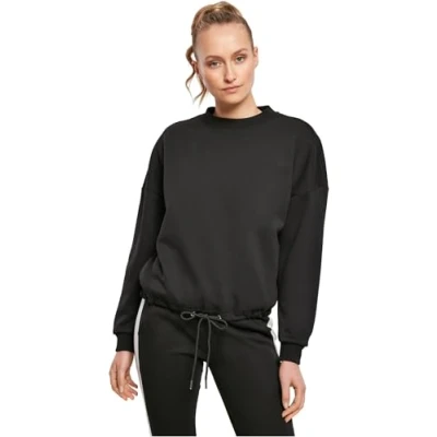 Afbeelding van Build Your Brand dames oversized crewneck pullover
