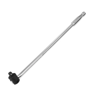 Afbeelding van DURATECH Breaker Bar met 240 Draaibare 1/2&quot; Aandrijfkop, 60 cm Lang Handvat, Scharniergreep Draaimomentsleutel Heavy duty Sleutel, Hoog Draaimoment (tot ca. 780 Nm)