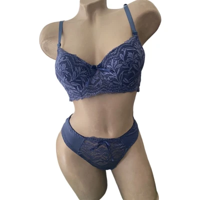 Afbeelding van Bh setje push up 70A blauw