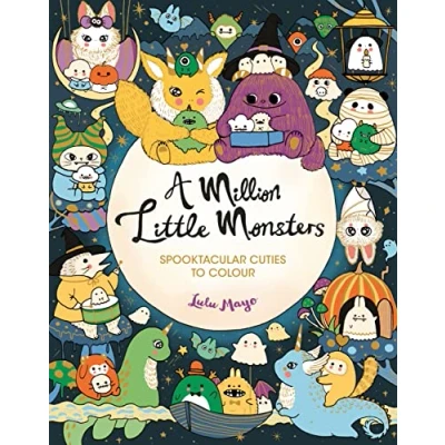 Afbeelding van A Million Little Monsters: Spooktacular Cuties to Colour