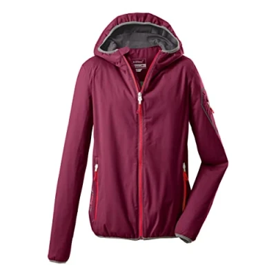 Afbeelding van killtec Women&#039;s Softshelljack met capuchon, opvouwbaar Trin WMN SOFTSHELL JCKT, dark rose, 34, 36865 000