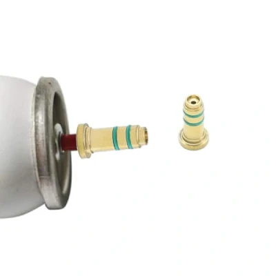 Afbeelding van Navrange Aansteker Gas Refill Adapter Messing Butaan Vervanging voor Dunhill&#039;s Dress &amp; Rollagas Serie DIY Reparatie Onderdelen (2 stuks)