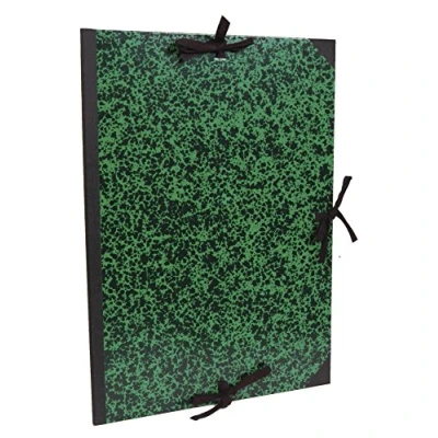 Afbeelding van Clairefontaine Ref 33400C Annonay kunstmap 70x100cm formaat, lintdassluiting, 30mm rug, witte papieren voering, zuurvrij geschikt voor het vervoeren van kunstwerken