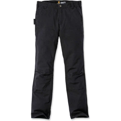 Afbeelding van Werkbroek Carhartt Men Stretch Duck Double Front Black W38/L34